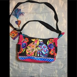 Laurel Burch Cat and Dog Purse